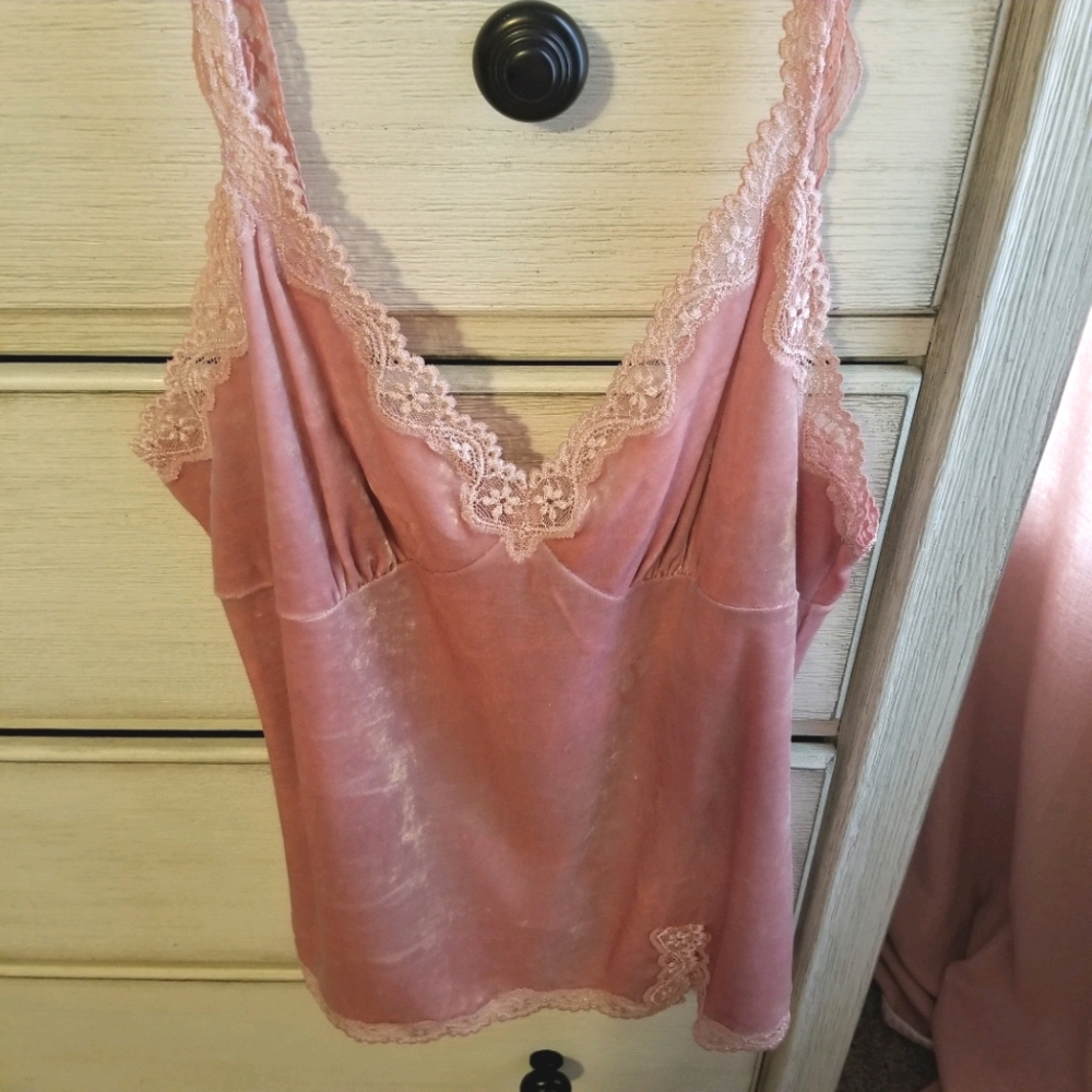 Express velvet camisole